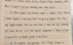 写english作文怎么写，english的作文怎么写