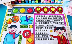 冬季安全教育小报，如何防范常见风险？