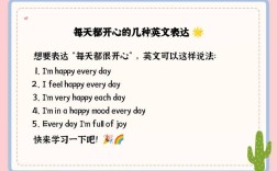 开心的口语，开心的口语表达