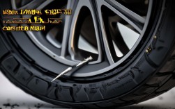 轮胎扎钉子，该立刻补还是能继续开？