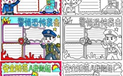 防爆小常识手抄报