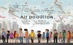 口语 air pollution，口语英语