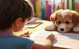 小狗作文英语，小狗作文英语五年级