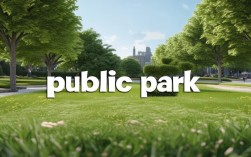 公园英语口语怎么说？