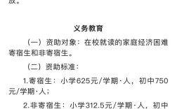 义务教育有哪些具体政策可享？