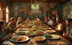 2025年customs of eating口语话题,各国餐桌礼仪差异如何用英语地道表达?