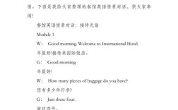 酒店英语口语对话有哪些实用场景？