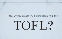 托福作文究竟有几道题？