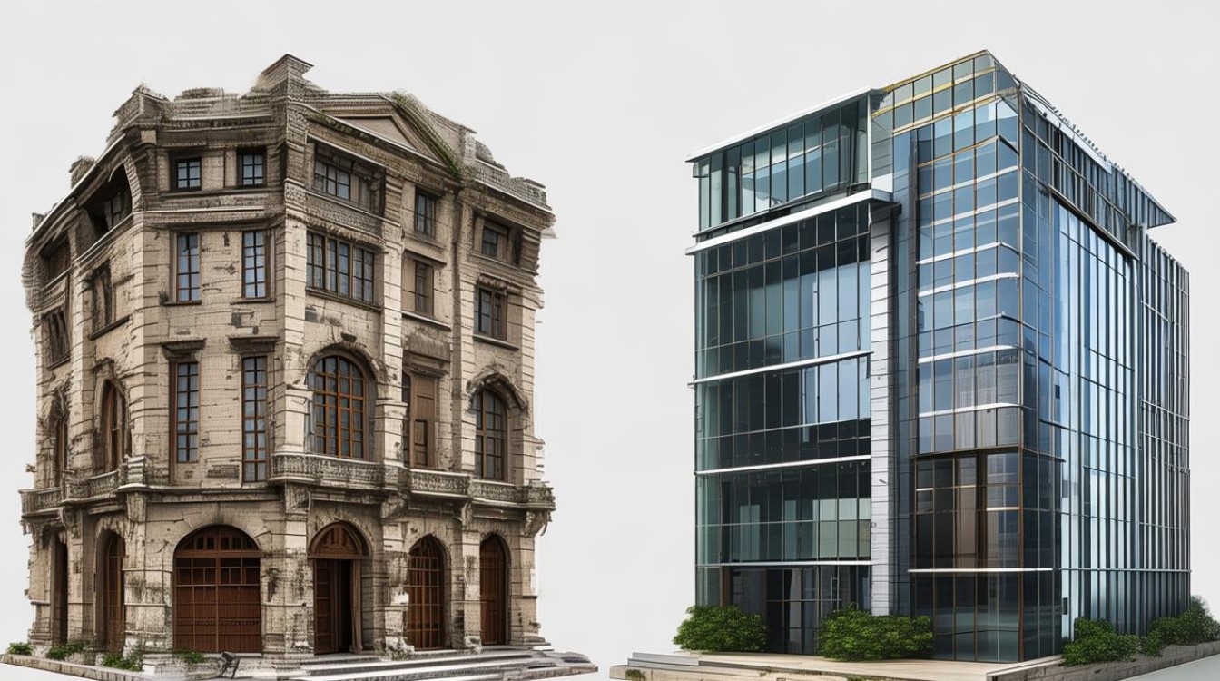 雅思大作文新老建筑，雅思作文老建筑新建筑