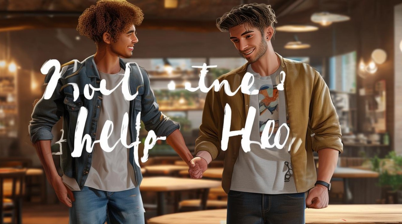 get some help口语