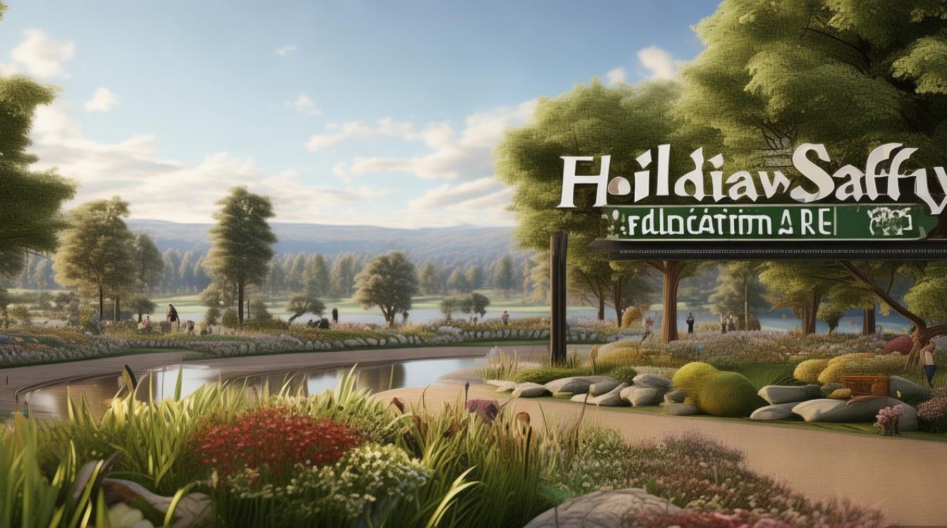 假期安全教育景区