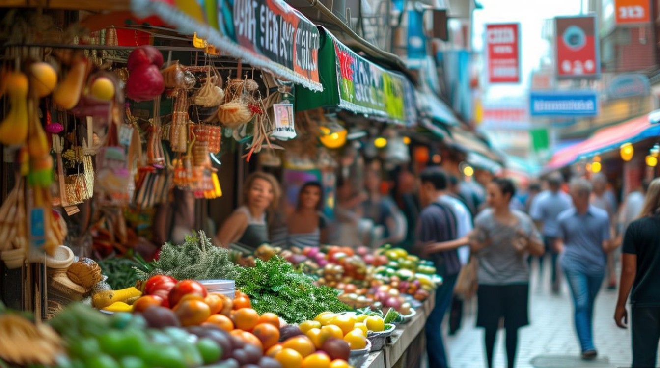 street market 雅思口语