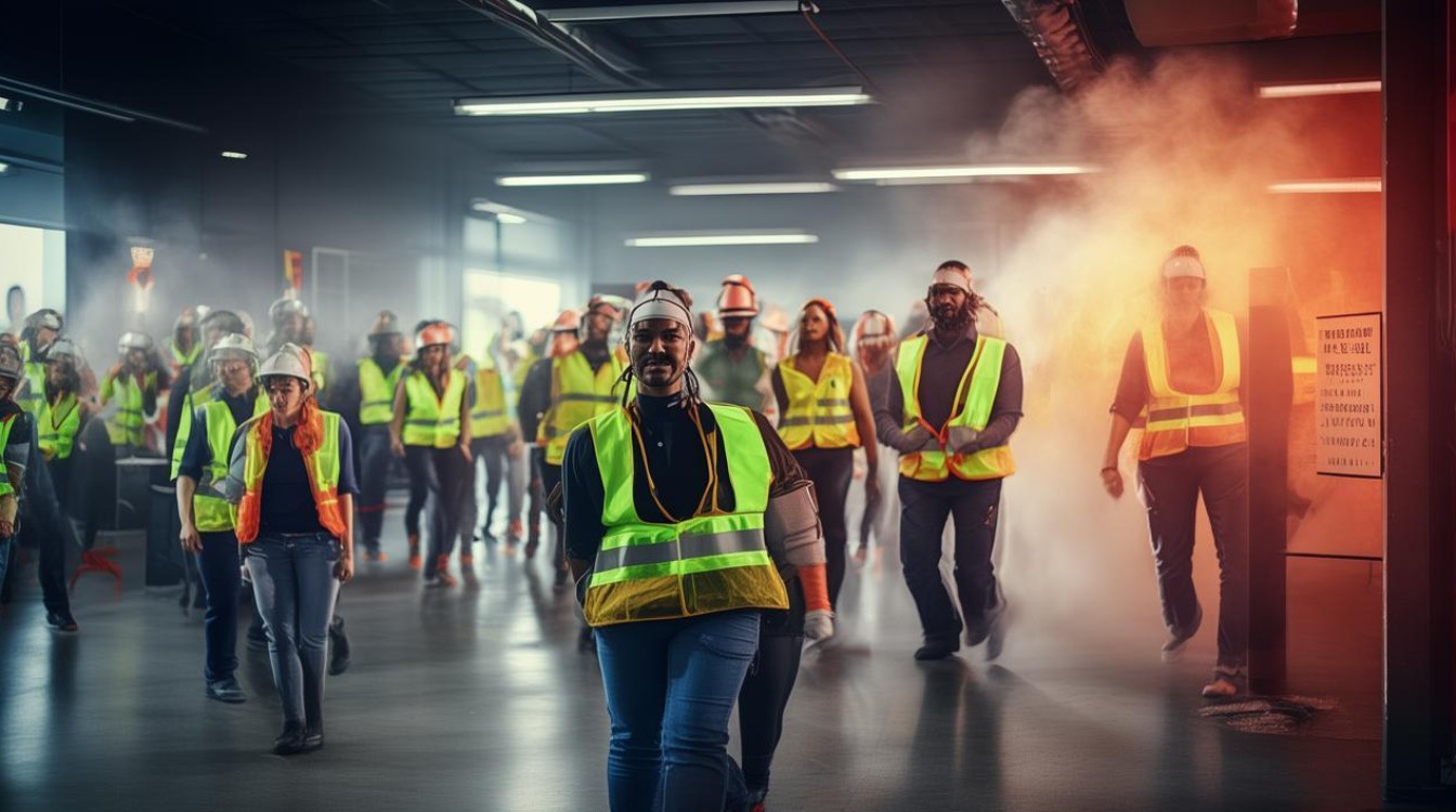 安全教育火灾演练