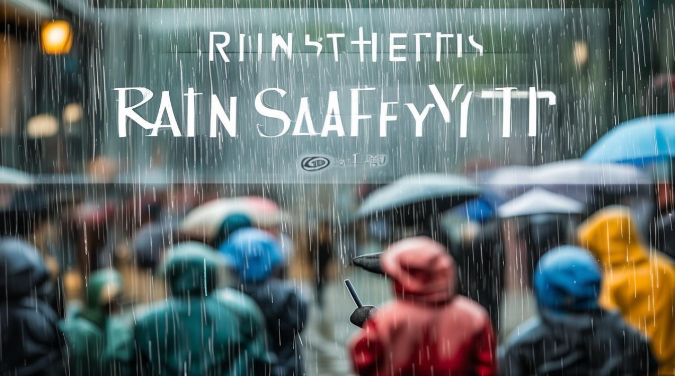 大雨暴雨安全教育