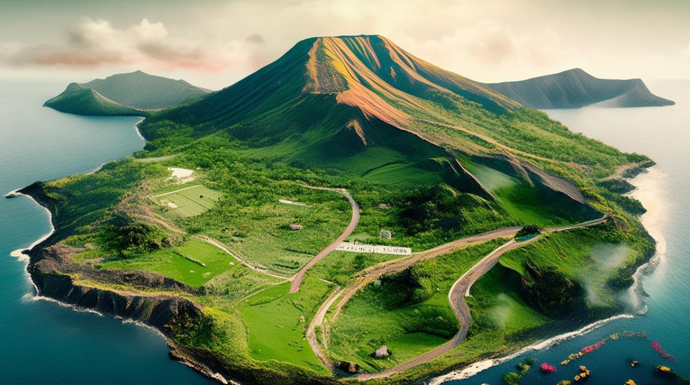 火山岛景点作文