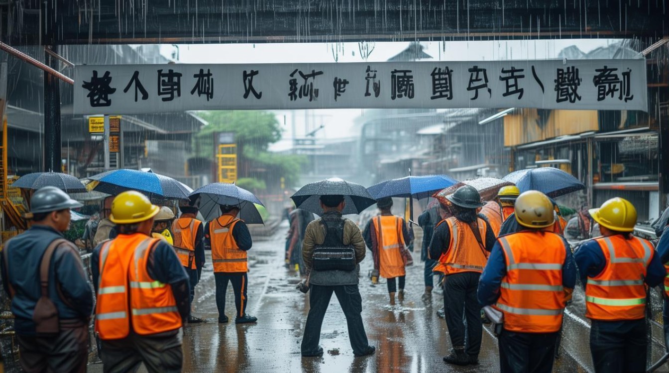 班组雨季安全教育