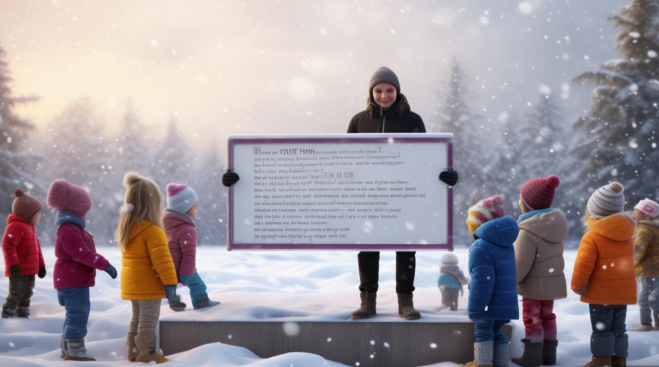 雪天儿童安全教育 雪天儿童安全教育