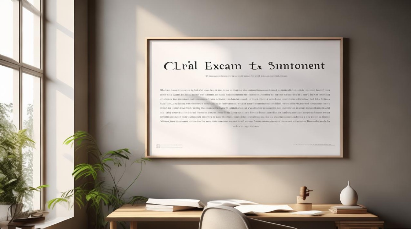 口语考试statement