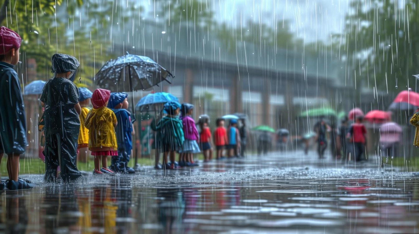 下雨学校安全教育