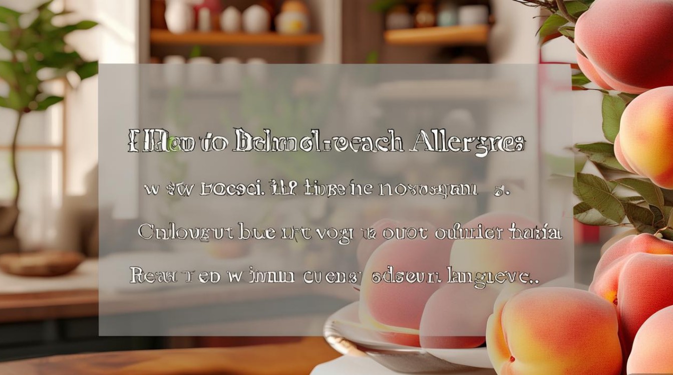 生活常识桃过敏怎么办