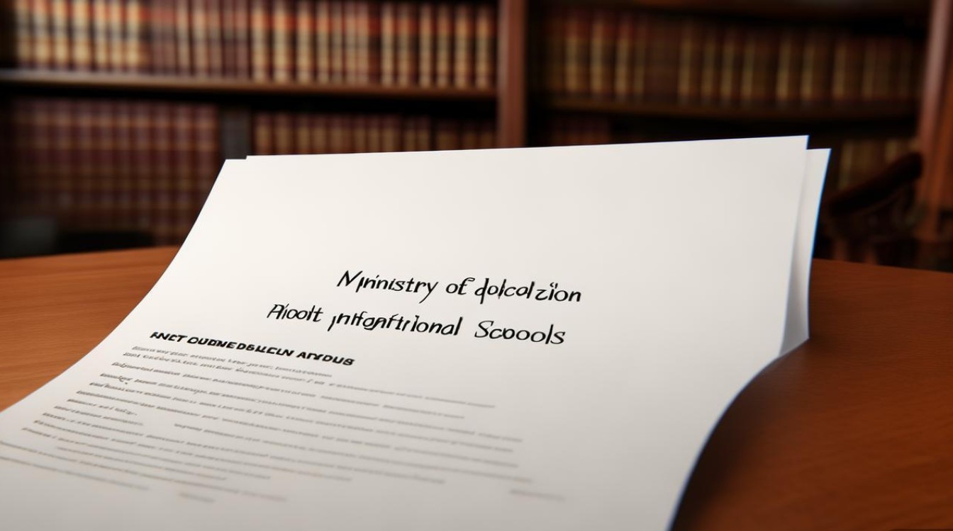 教育部对于国际学校政策