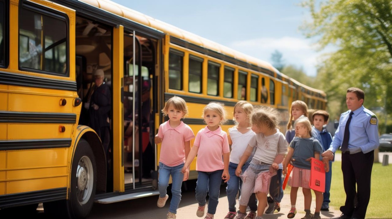 幼儿下车安全教育