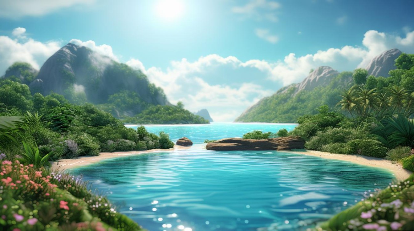 雅思小作文岛屿