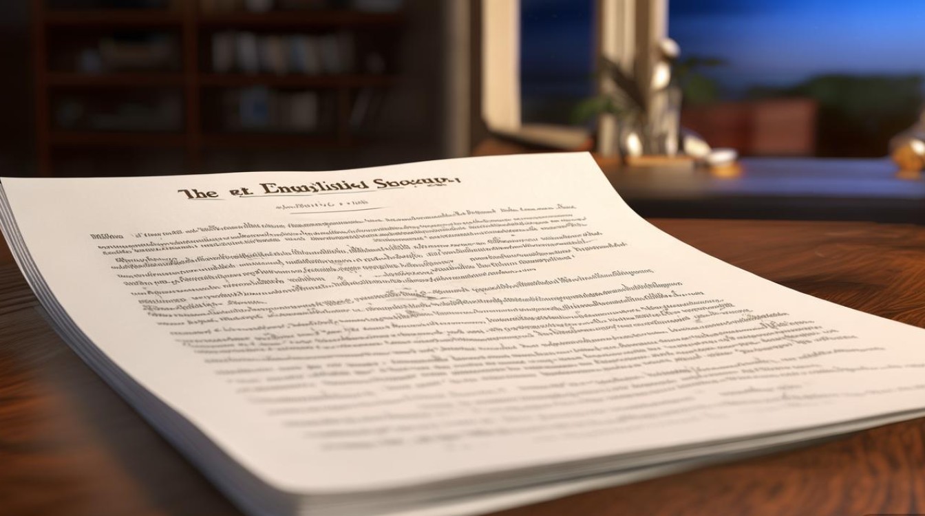 特长的英文作文