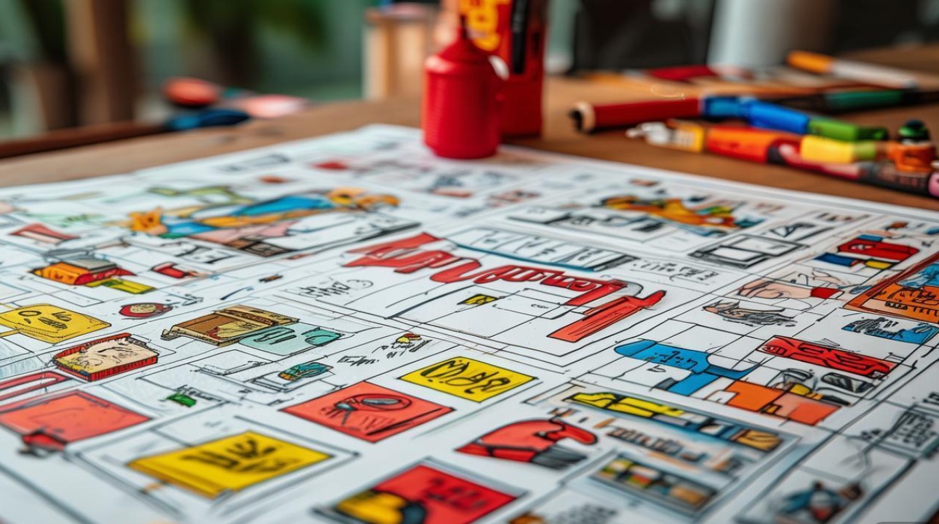 安全教育手工画报