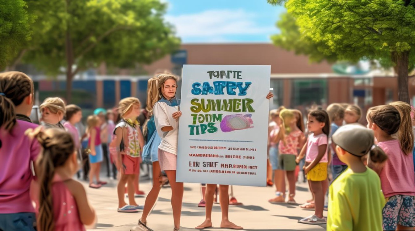 夏季放学安全教育