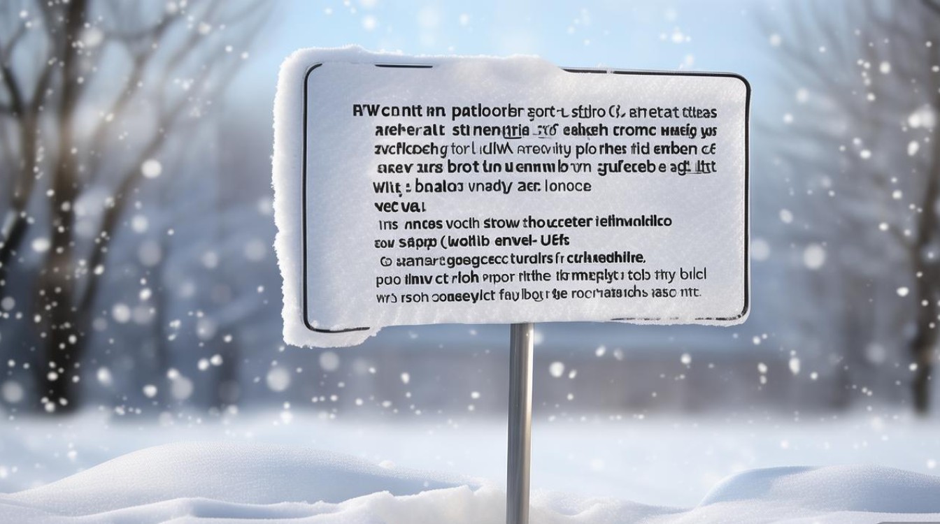 雪天安全教育小常识