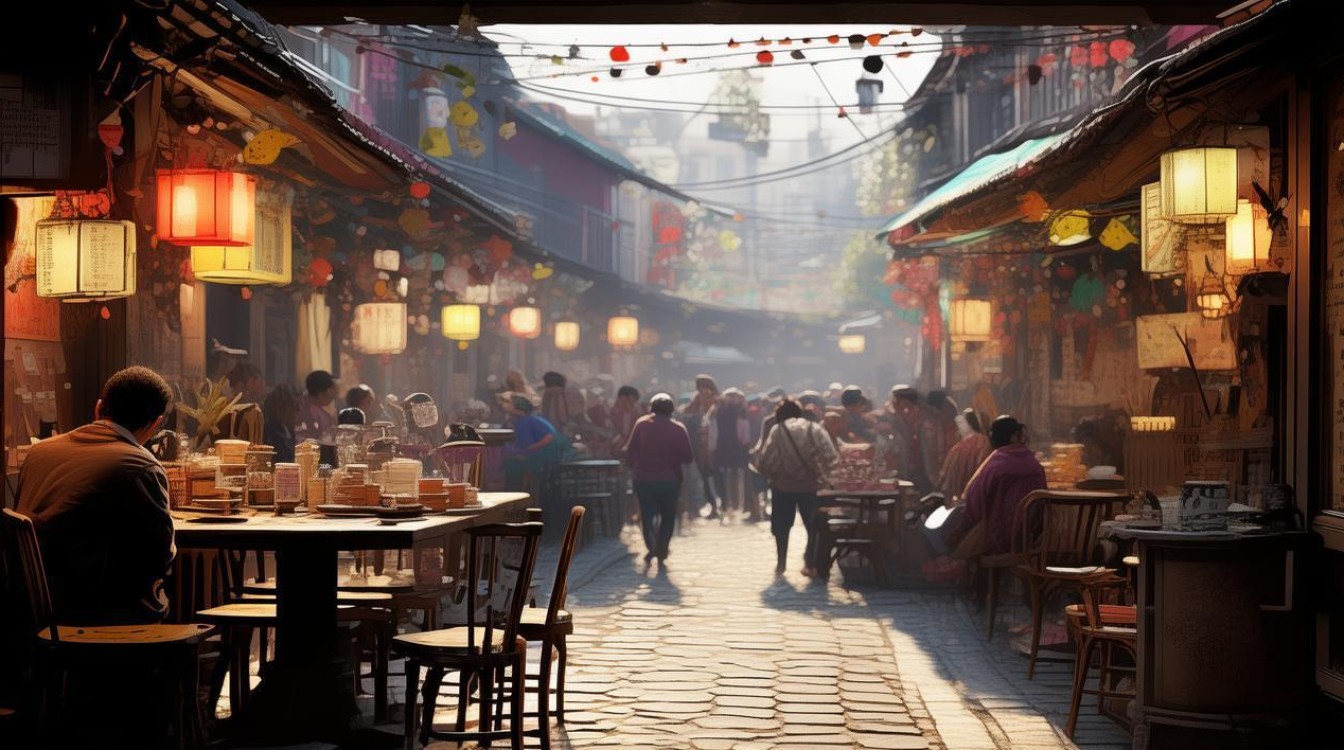 作文热闹与独居