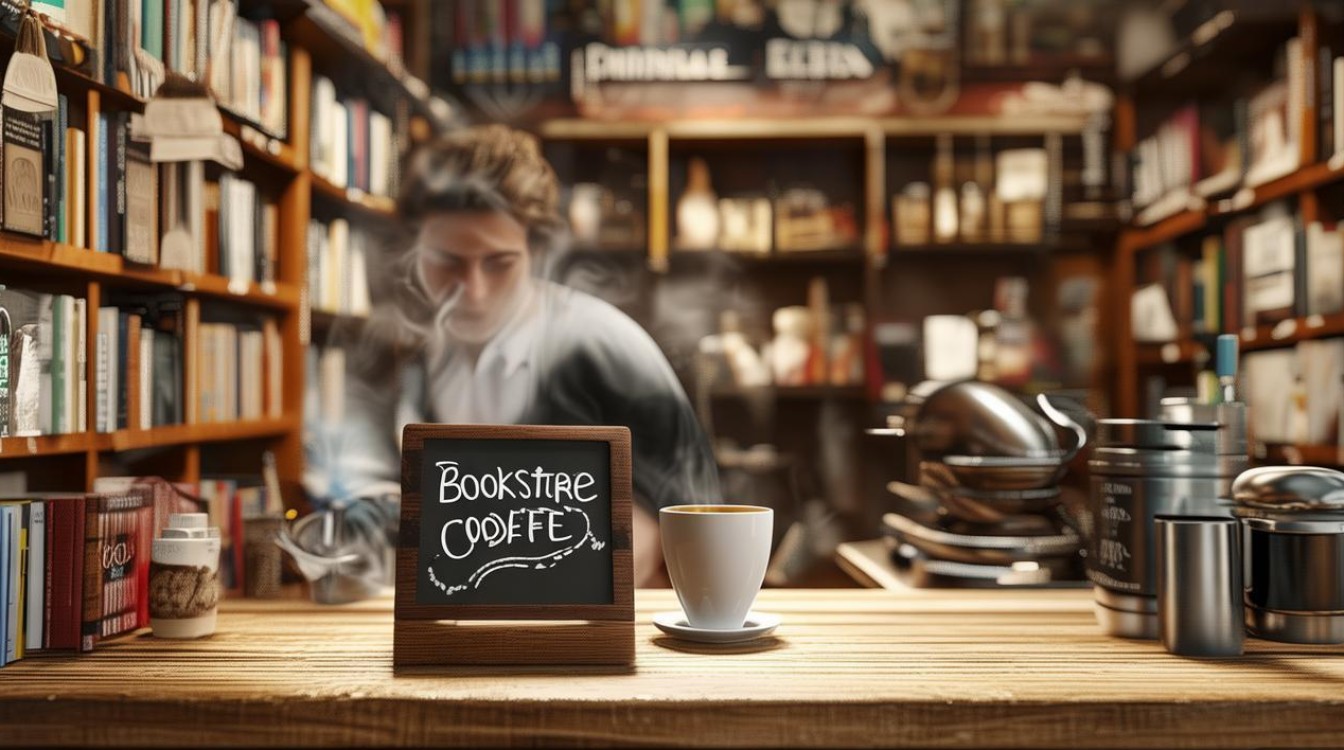 书店卖咖啡作文