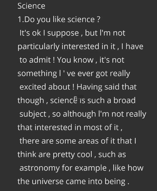 雅思口语part1问题