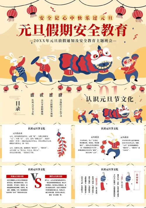 放元旦安全教育