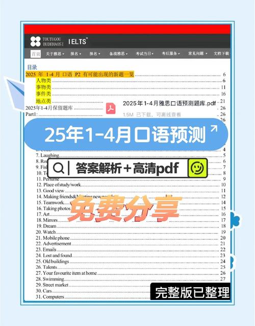2025雅思口语新题