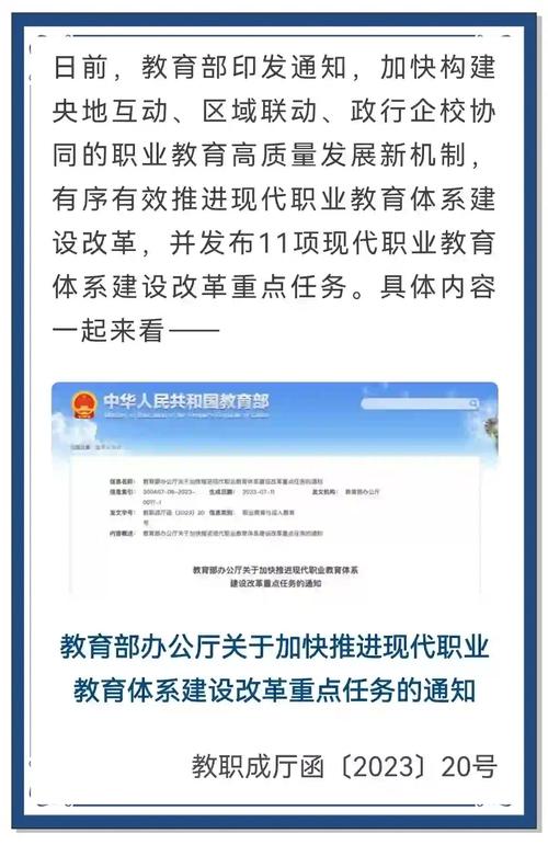 关于职业教育的方针政策