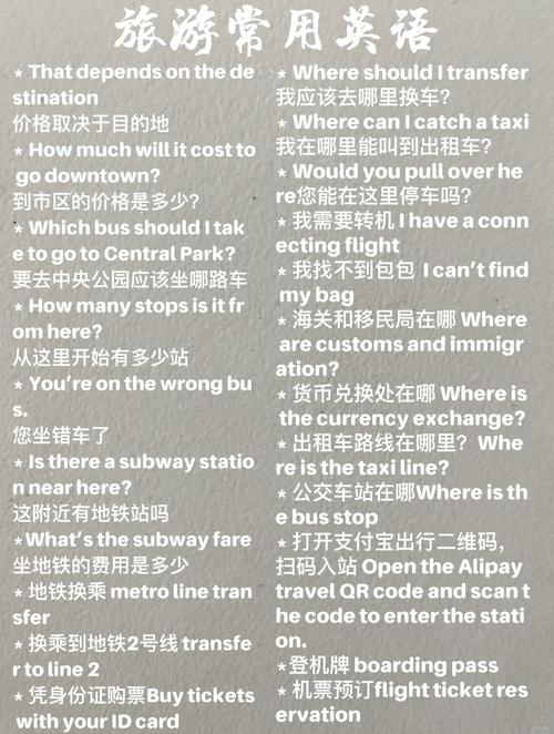 出国英语口语900句