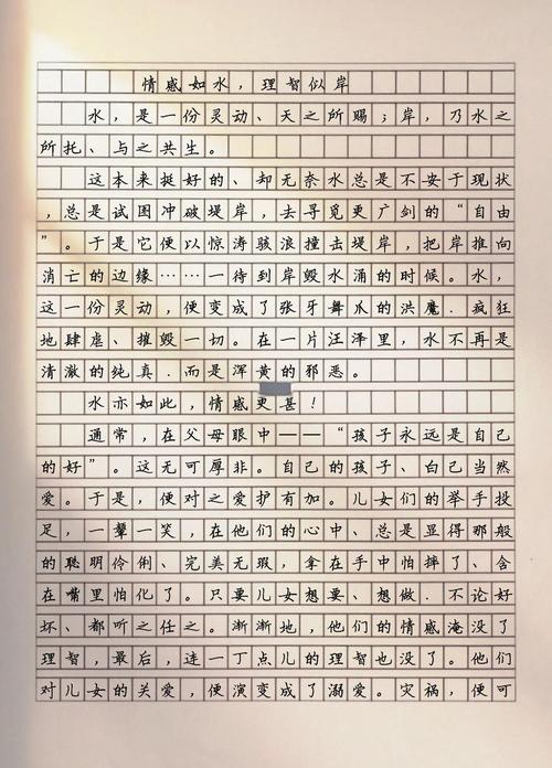 论证的作文例子