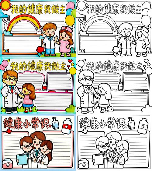 儿童健康常识手抄报图片
