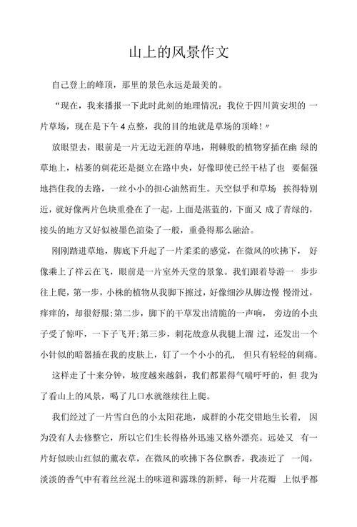 武汉小龟山作文