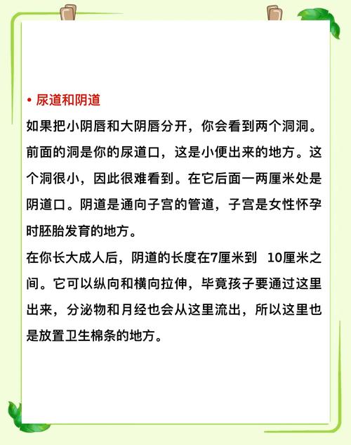 女生要知道的性常识