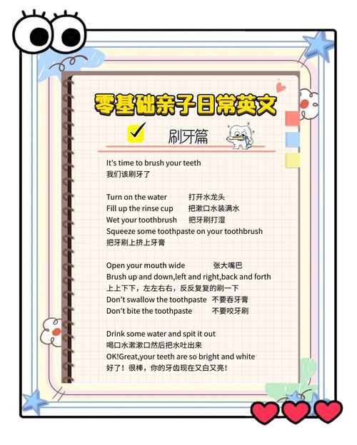 少儿英语日常口语对话