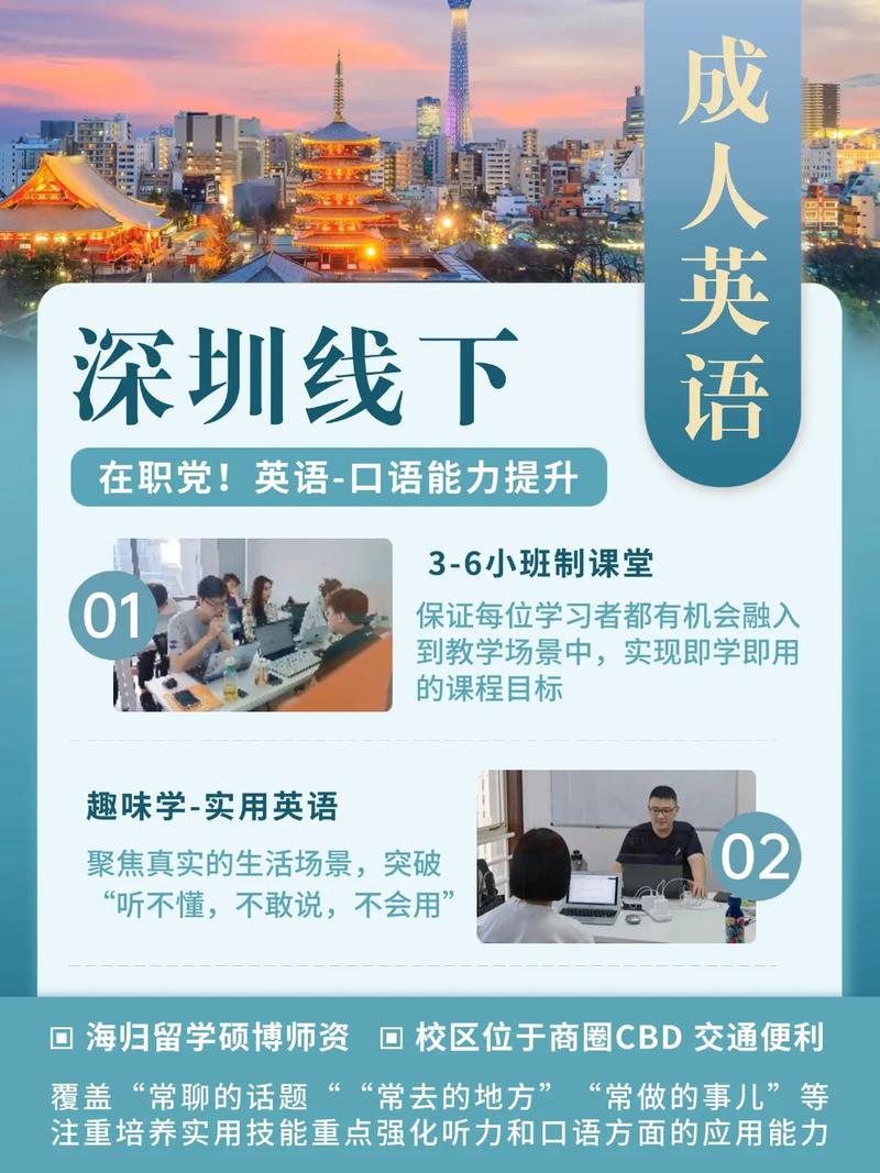 深圳成人培训英语口语