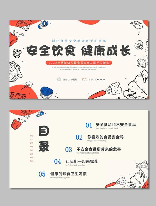 吃食物安全教育