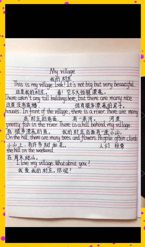 乡下的经历 雅思口语