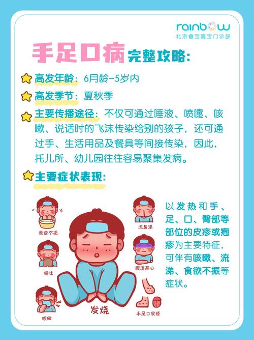关于手足口的预防常识