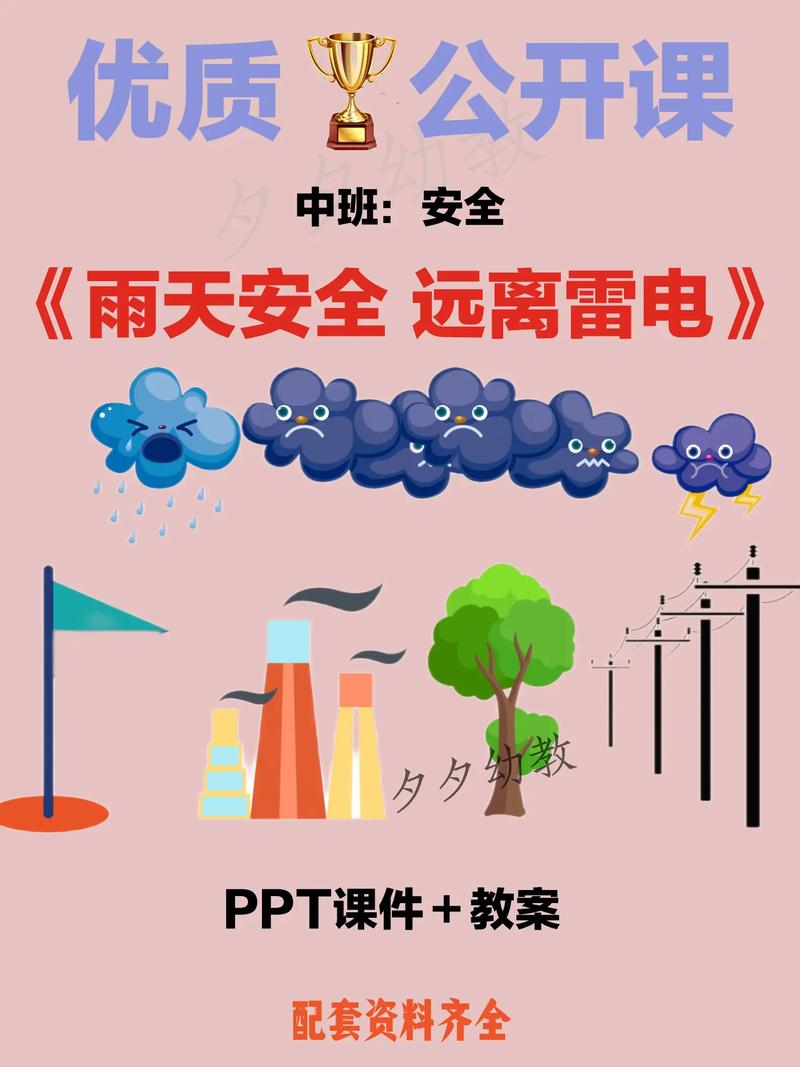 下雨安全教育ppt