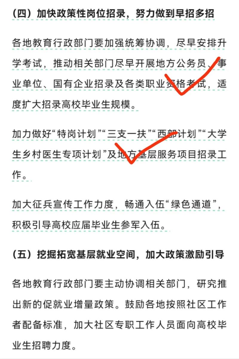 教育部最新就业政策出台