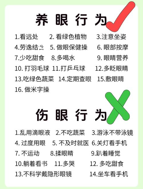 保护眼睛小常识幼儿